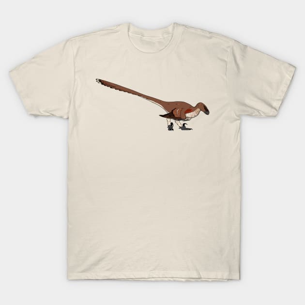 Deinonychus T-Shirt by Feathered Focus